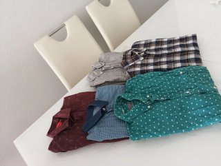 Lote 5 Camisas Chico Talla S