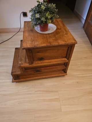 Mueble Escalón Rústico Mexicano