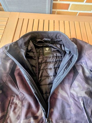 Chaqueta Moto Revit Flare 2 Camuflaje