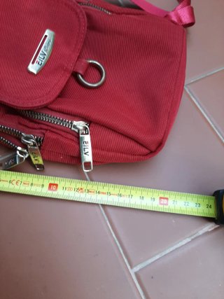Bolso pequeño bandolera rojo