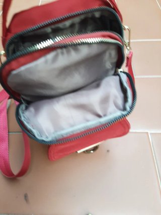 Bolso pequeño bandolera rojo