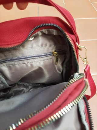 Bolso pequeño bandolera rojo