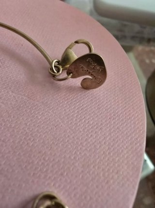 Pulsera Tous Eugenia Oro y Piedra Gris