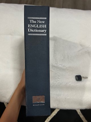 Hucha Diccionario Inglés con Llave