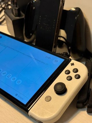 Nintendo Switch OLED Blanca Completa