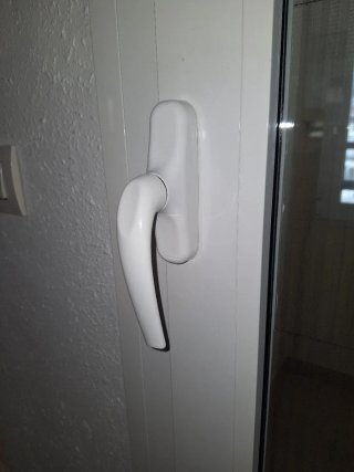 Puerta PVC con mosquitera