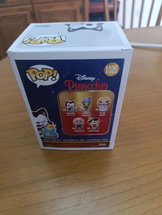 Funko Pop Disney Pinocchio 1025 Fígaro con Cleo
