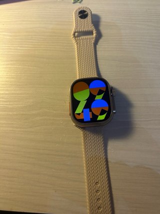 Smartwatch Beige/Argento