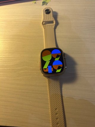 Smartwatch Beige/Argento