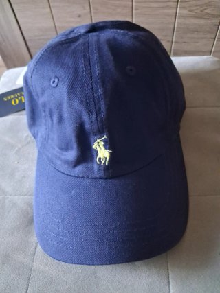 Cappellino Polo Ralph Lauren logo giallo