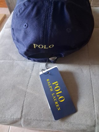 Cappellino Polo Ralph Lauren logo giallo