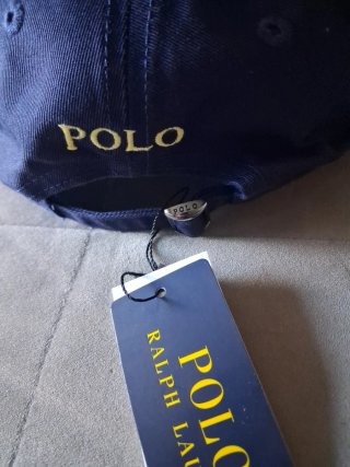 Cappellino Polo Ralph Lauren logo giallo