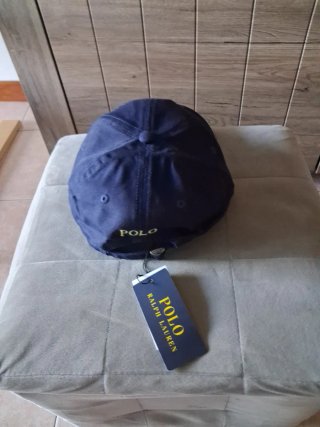 Cappellino Polo Ralph Lauren logo giallo