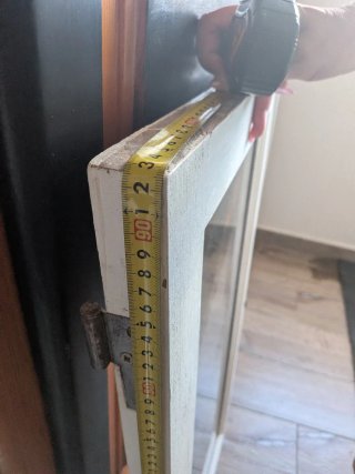 Ventanas de madera blancas