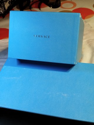 Caja original Versace Dylan Turquoise