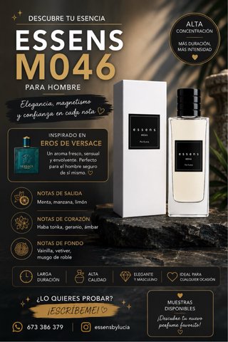 ESSENS M046 para hombre – 50 ml
