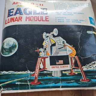 Módulo Lunar Apollo DSK Daishin Japón 60s