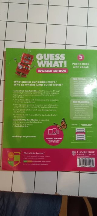 Libro Guess What! 3 Pupil's Book Cambridge