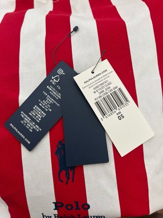 Bolso Polo Ralph Lauren azul ante
