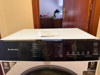 Lavadora Aspes 8kg 1200rpm