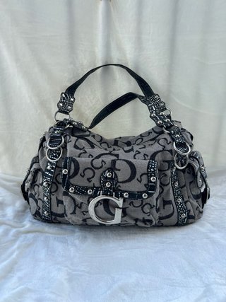 Bolso de hombro Negro y Gris