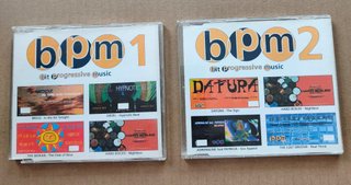 CD'S BIT PROGRESSIVE MUSIC, BPM 1 Y BPM 2