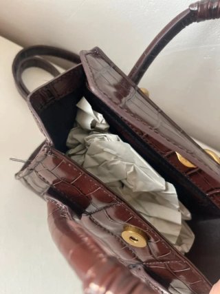Bolso Zara efecto piel