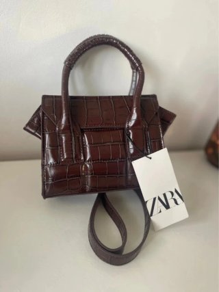 Bolso Zara efecto piel