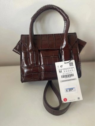 Bolso Zara efecto piel