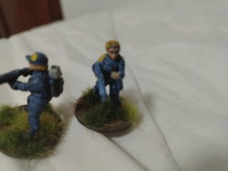 Lote 5 Miniaturas Sci-Fi Femeninas Pintadas