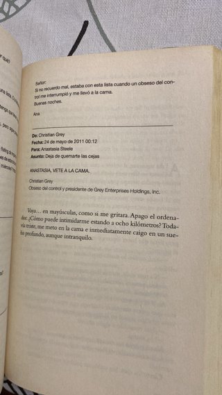 Libro 50 sombras de Grey