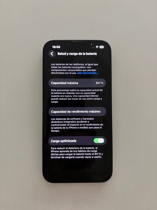 iPhone 13 Azul Marino 84% Salud Batería