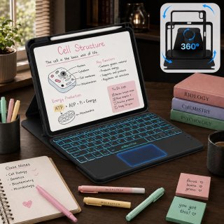 Funda con Teclado para iPad JMEIOTTEK