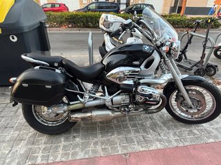 BMW R1200C Cruiser Negra y Plateada