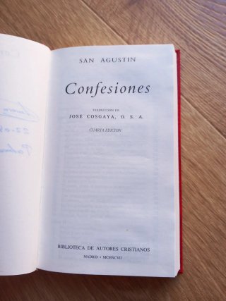 S.AGUSTÍN: Confesiones