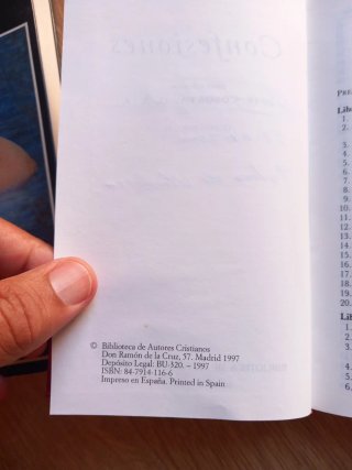 S.AGUSTÍN: Confesiones