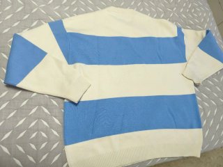 Jersey ZARA rayas azul y blanco