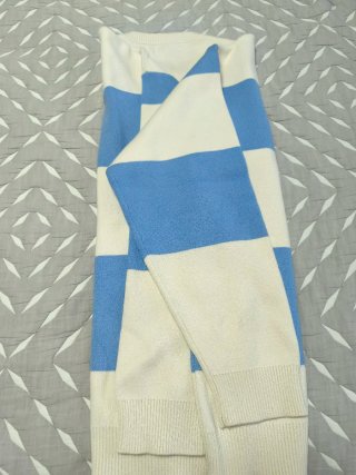 Jersey ZARA rayas azul y blanco