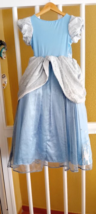 Vestido Princesa Disney Azul