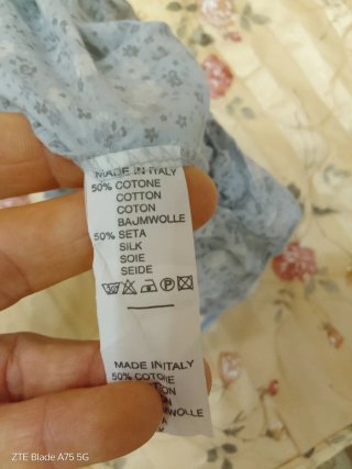 Canotta donna 50% Seta