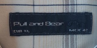 Camisa manga corta Pull&Bear XL