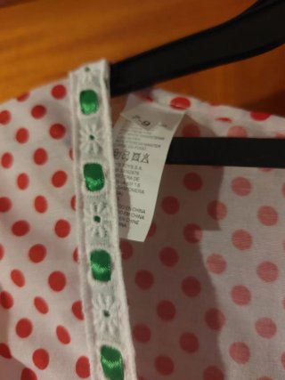 Traje Chulapa Niña Talla 7-9 años.