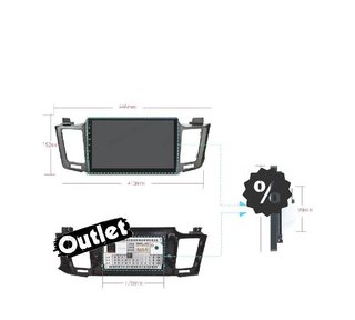 LK RADIO GPS ANDROID 12 PARA TOYOTA RAV4 13-17 M010188L1