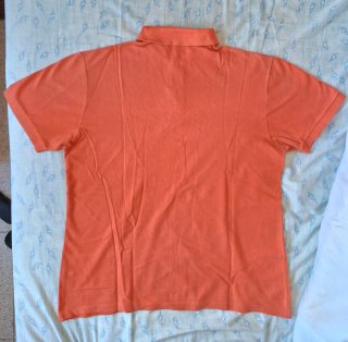 Polo Fred Perry Original Talla L rojo anaranjado