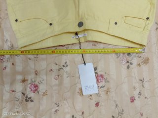 Zuiki Shorts Donna Giallo
