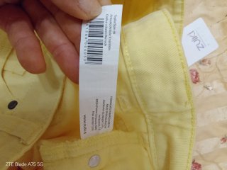 Zuiki Shorts Donna Giallo