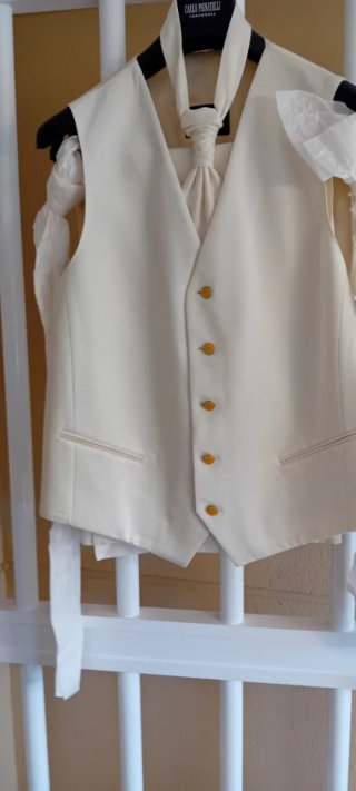 Traje de ceremonia Carlo Pignatelli Beige Talla M