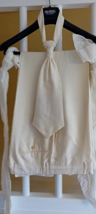 Traje de ceremonia Carlo Pignatelli Beige Talla M