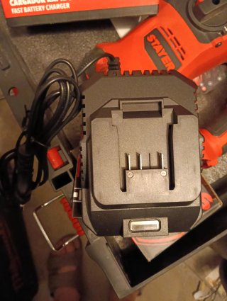 Martillo Percutor Batería Stayer L20