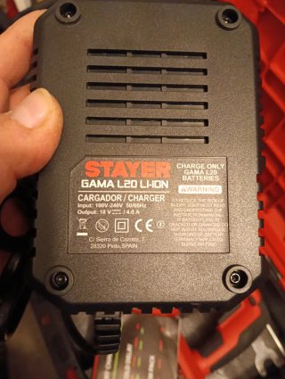 Martillo Percutor Batería Stayer L20